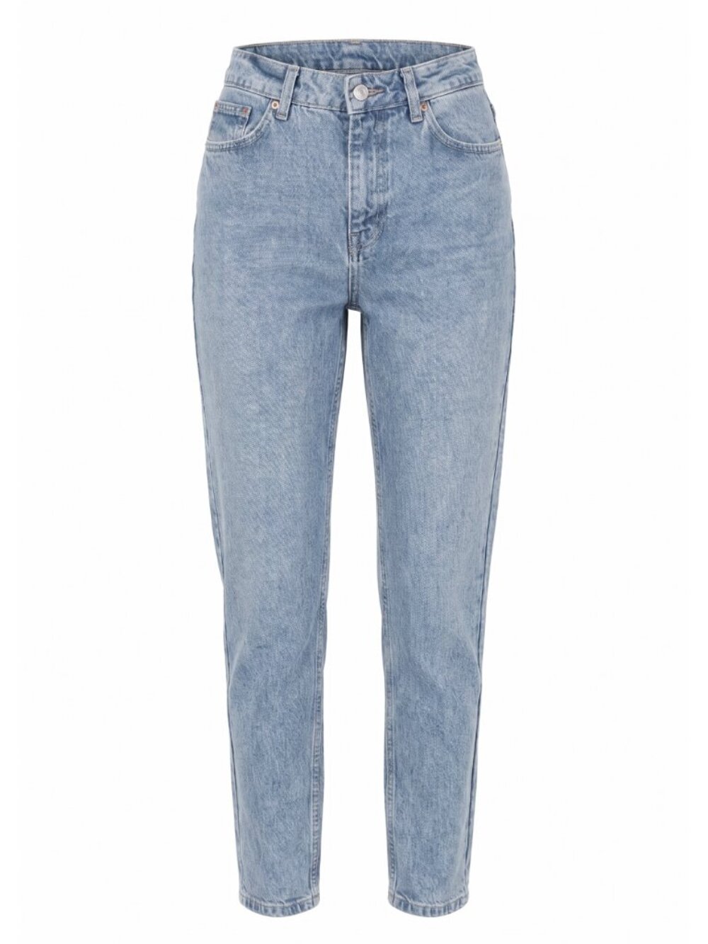 Free People We The Free Mom Ankle Jean Womens Size 27 High Rise Blue OB817396 - Picture 2 of 11